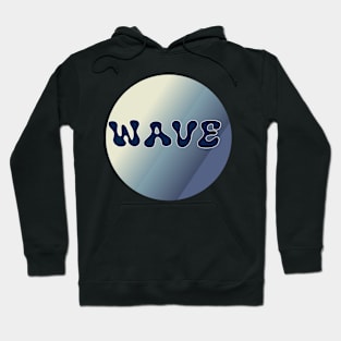 Wave, japanese color scheme Hoodie